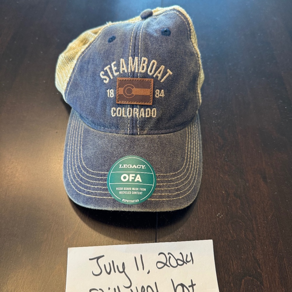 NWT Steamboat Colorado Trucker Hat